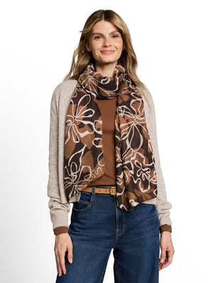 Sjaal Camel/multi