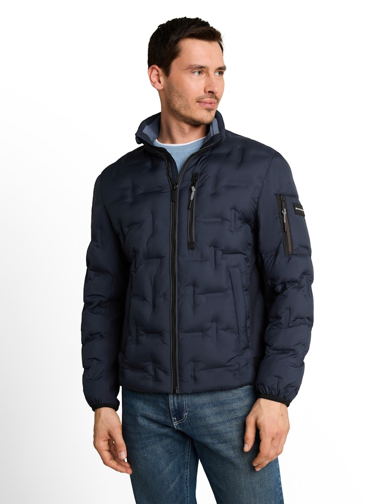 Mantel/Vest D. Blauw