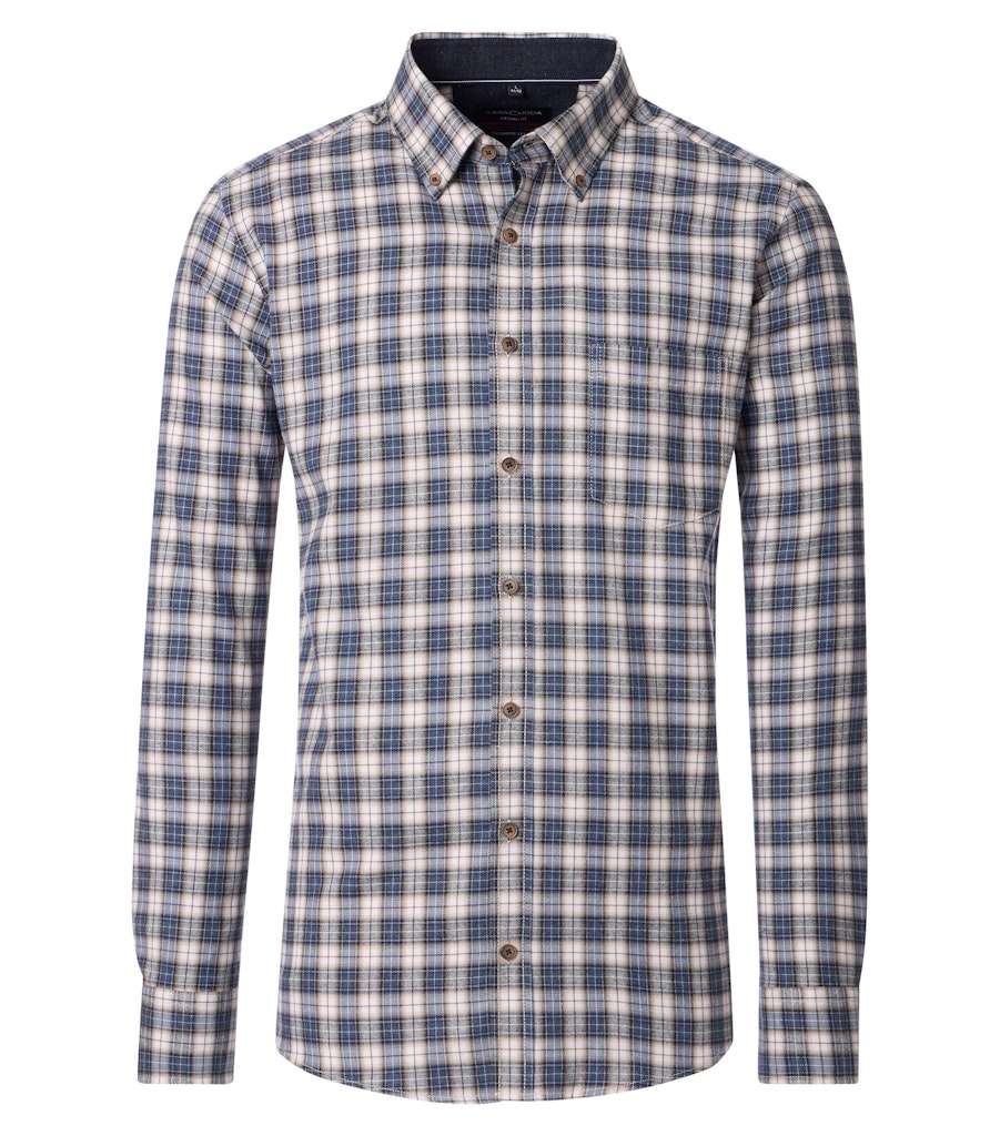 Hemd LM Blauw