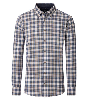 Hemd LM Blauw