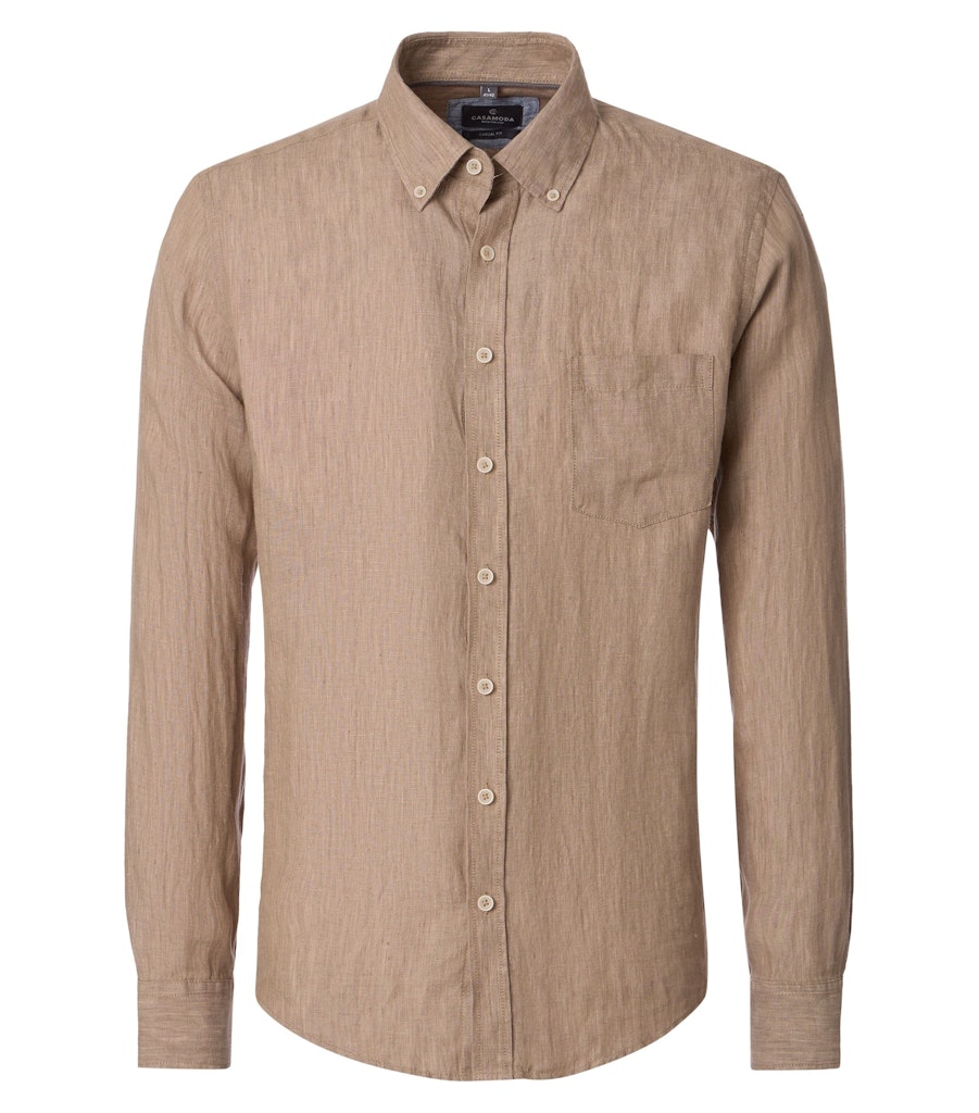Hemd LM D. Beige uni