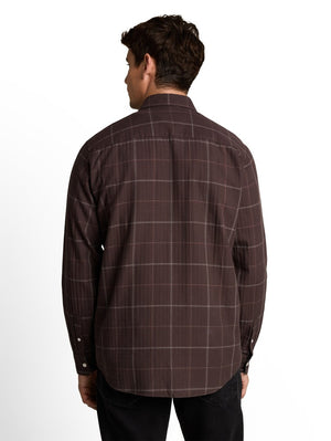 Hemd LM D. Bruin/color