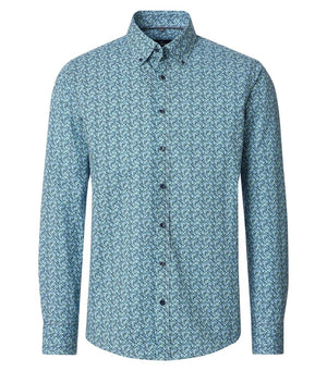 Hemd LM Blauw