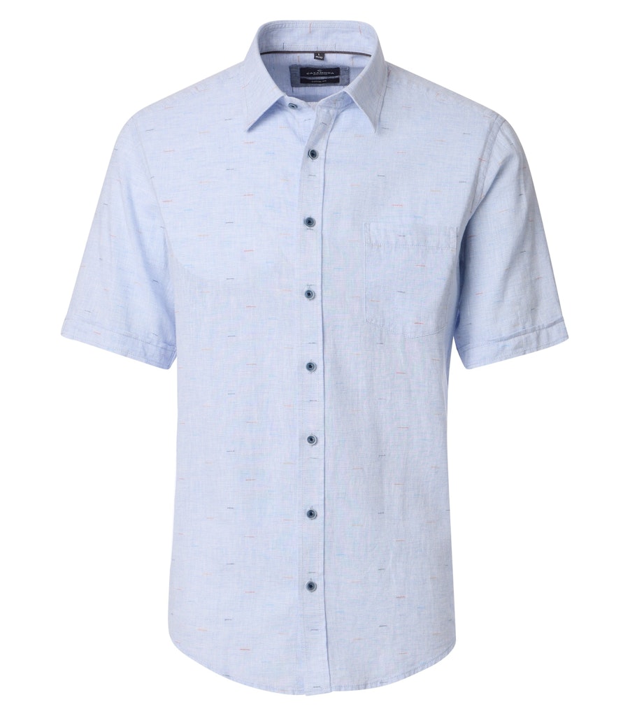 Hemd KM Blauw