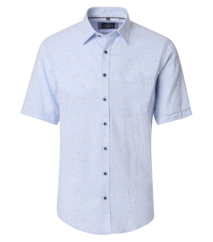 Hemd KM Blauw