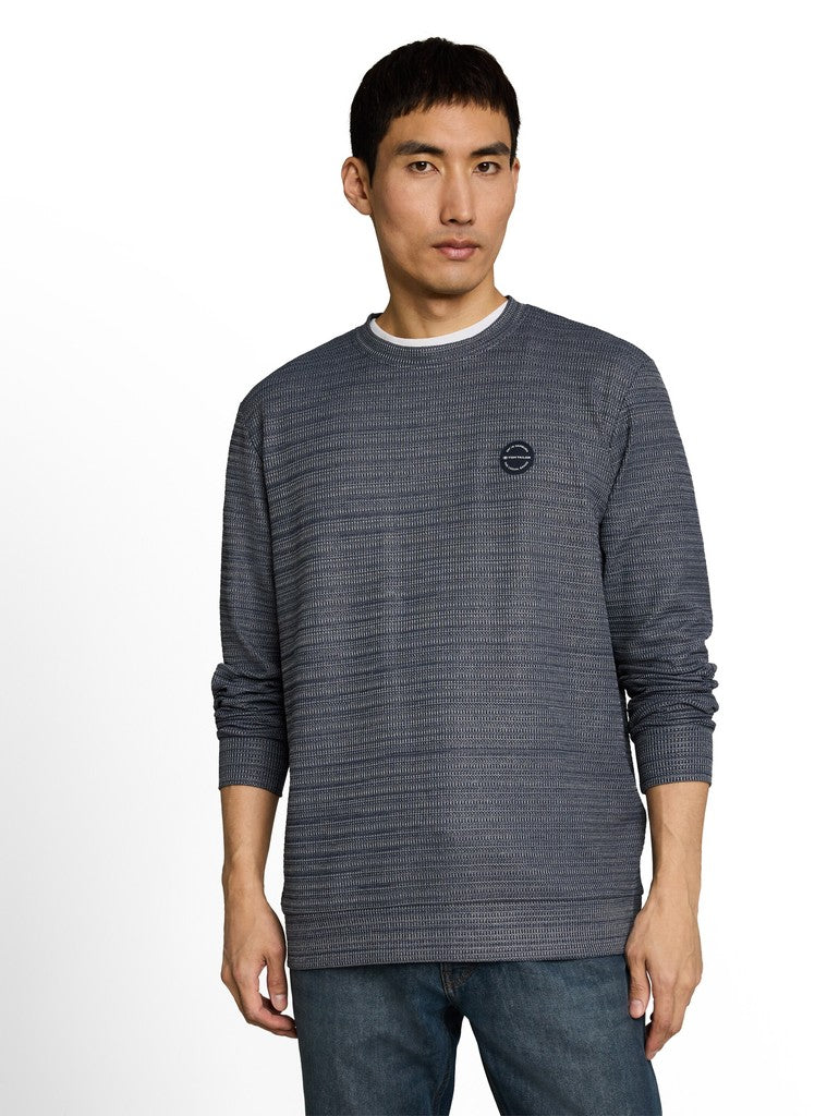 T Shirt LM D. Blauw/multi
