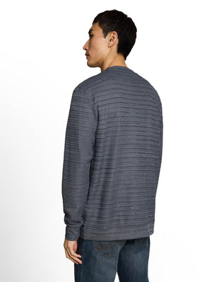 T Shirt LM D. Blauw/multi