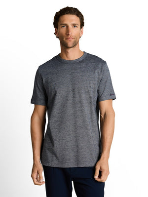 T Shirt KM D. Blauw/color