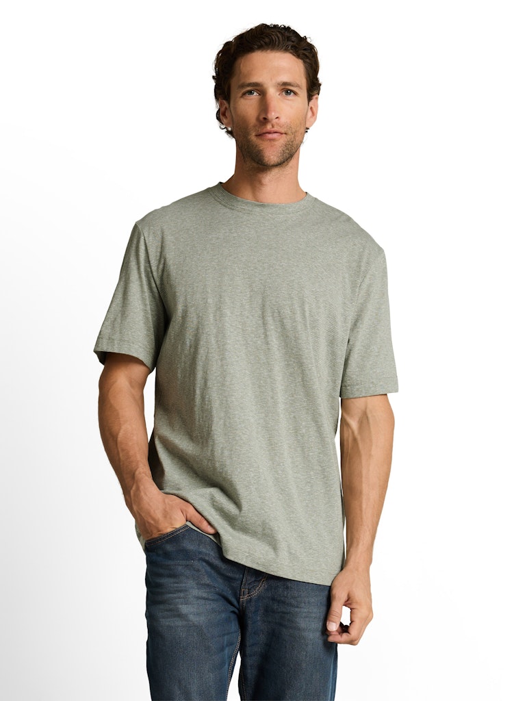 T Shirt KM L. Kaki/color