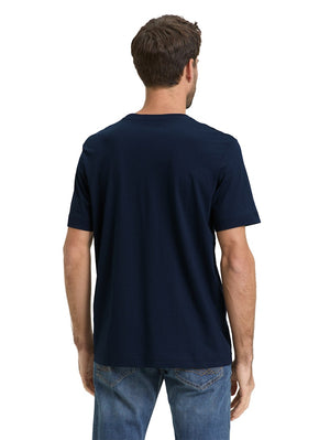 T Shirt KM D. Blauw