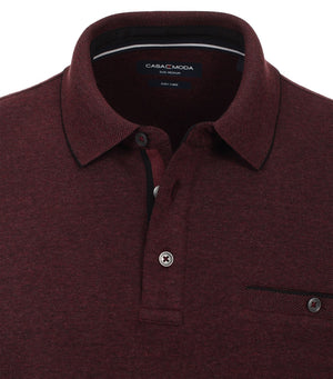 T Shirt Polo LM D. Rood