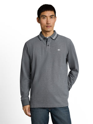 T Shirt Polo LM D. Blauw/multi