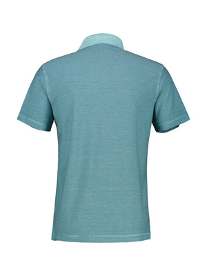 T Shirt Polo KM Turquoise