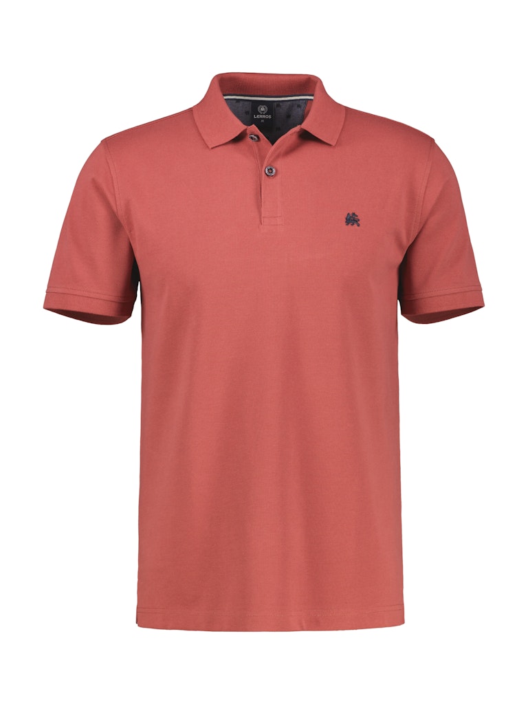 T Shirt Polo KM Steenrood