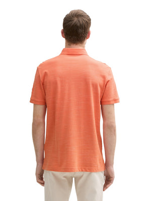 T Shirt Polo KM D. Oranje/Multi
