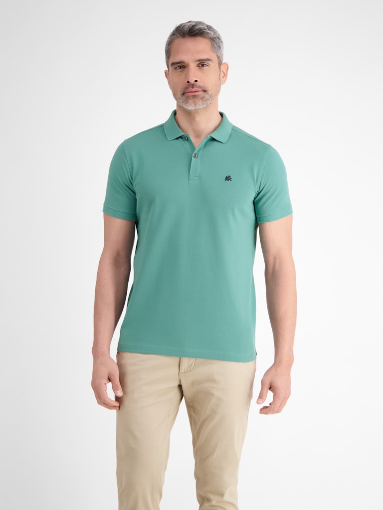 T Shirt Polo KM L. Groen