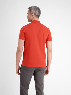 T Shirt Polo KM Steenrood