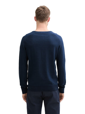 Tricot Pull D. Blauw