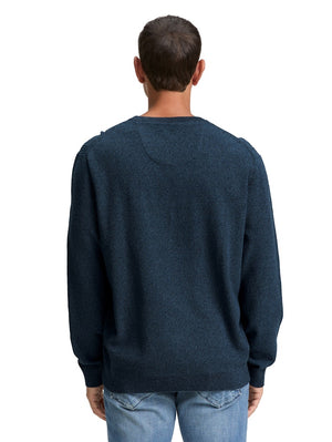 Tricot Pull D. Blauw/color