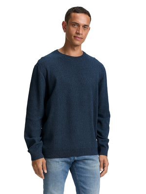 Tricot Pull D. Blauw/color