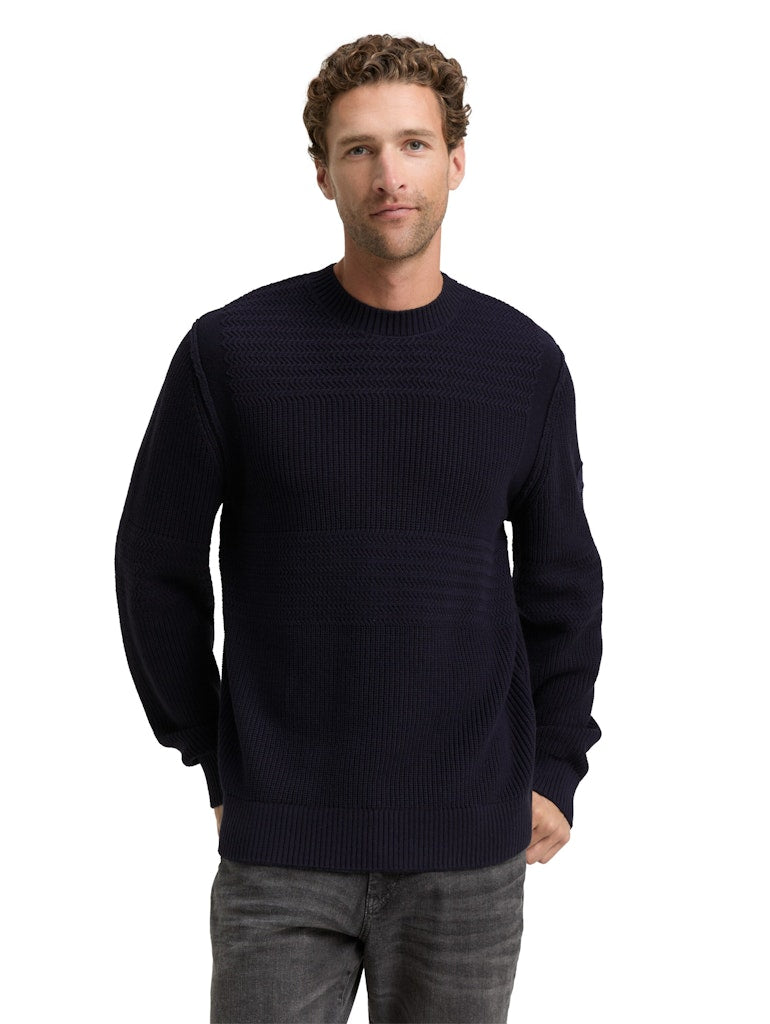 Tricot Pull D. Blauw