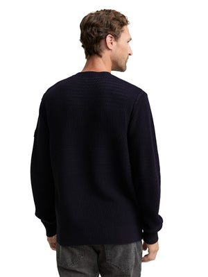 Tricot Pull D. Blauw