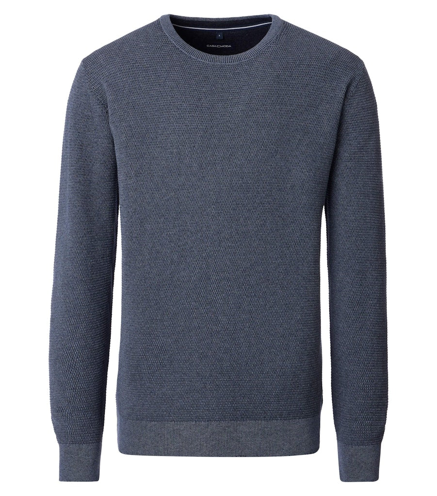 Tricot Pull Grijsblauw