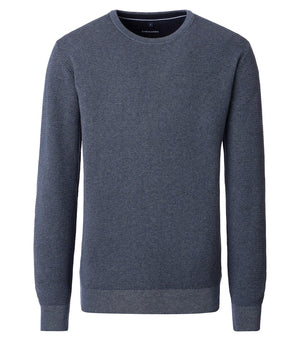 Tricot Pull Grijsblauw