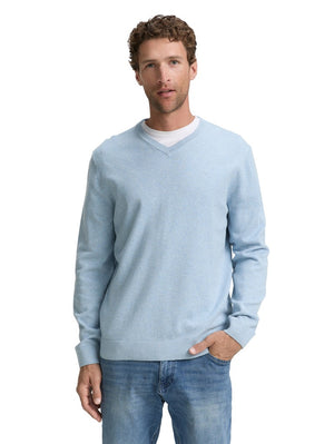 Tricot Pull L. Blauw/color