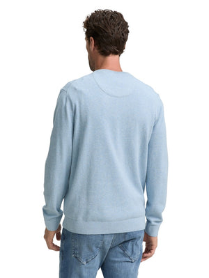 Tricot Pull L. Blauw/color