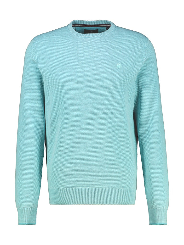 Tricot Pull LM Turquoise