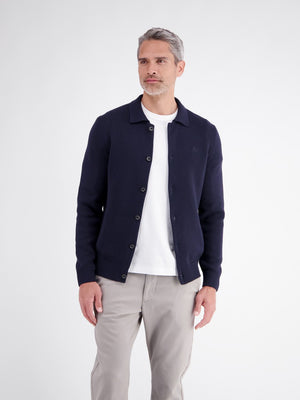Tricot Cardigan D. Blauw