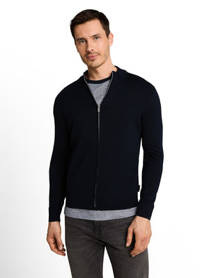 Tricot Cardigan D. Blauw