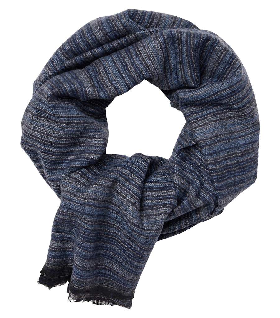 Sjaal D. Blauw