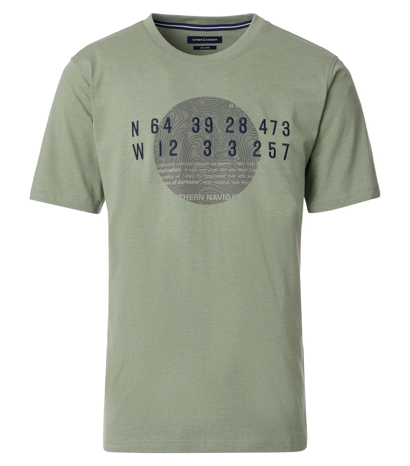 T Shirt KM L. Kaki