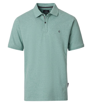 T Shirt Polo KM Groen/color