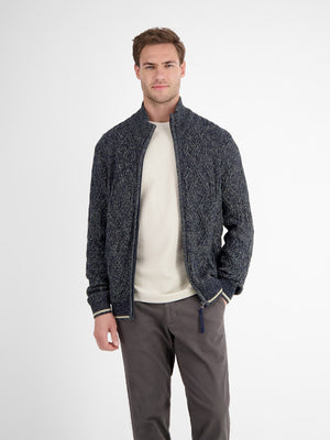 Tricot Cardigan D. Blauw