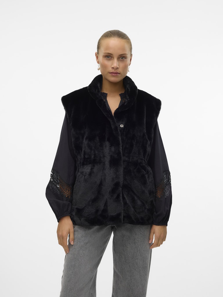 Mantel/Vest Zwart