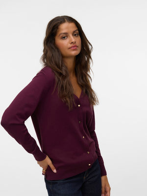 Tricot Cardigan D. Rood