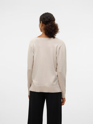 Tricot Pull Ecru