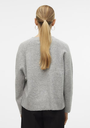 Tricot Cardigan L. Grijs/color