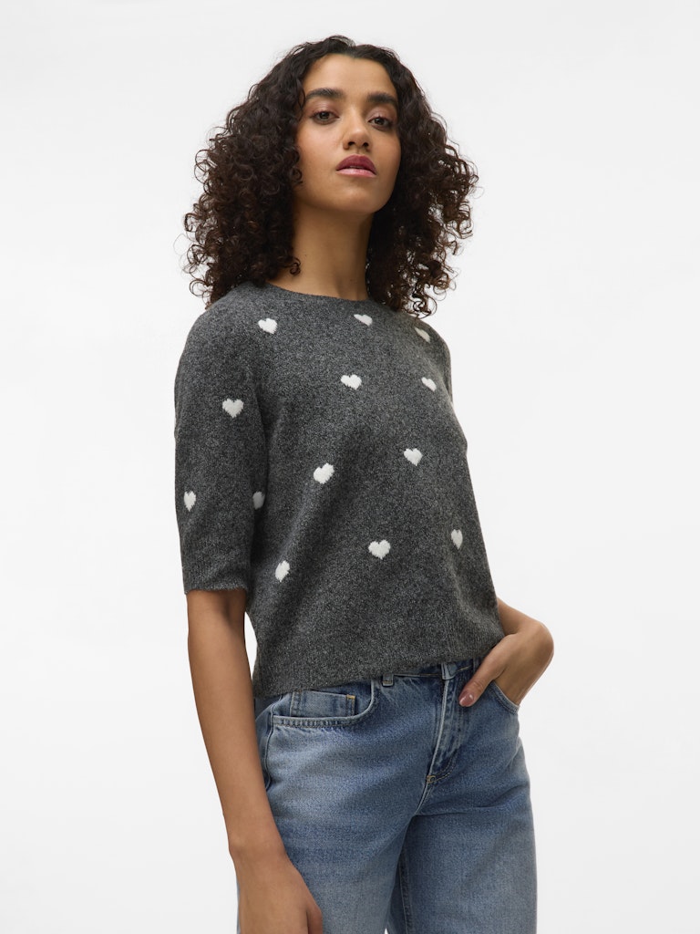 Tricot Pull D. Grijs/color