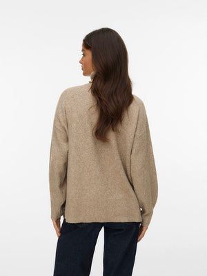 Tricot Pull Beige/color