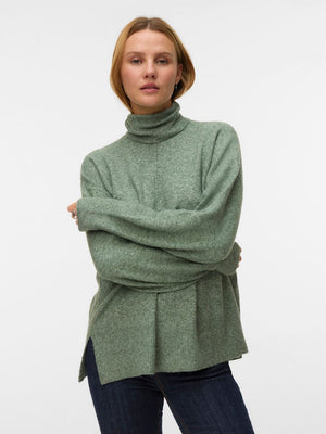 Tricot Pull Kaki/color