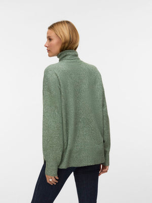 Tricot Pull Kaki/color
