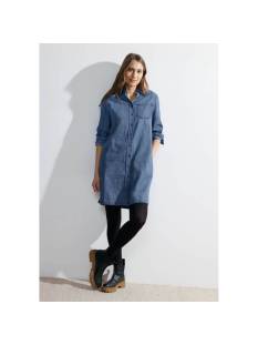 CECIL  kleedjes/jurken jeans -  model b143843 - Dameskleding kleedjes/jurken jeans