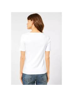 CECIL  t shirts wit -  model b317515 - Dameskleding t shirts wit