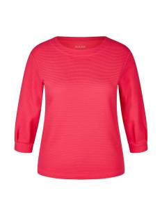 RABE  t shirts donker roze -  model 52-113301 - Dameskleding t shirts roze