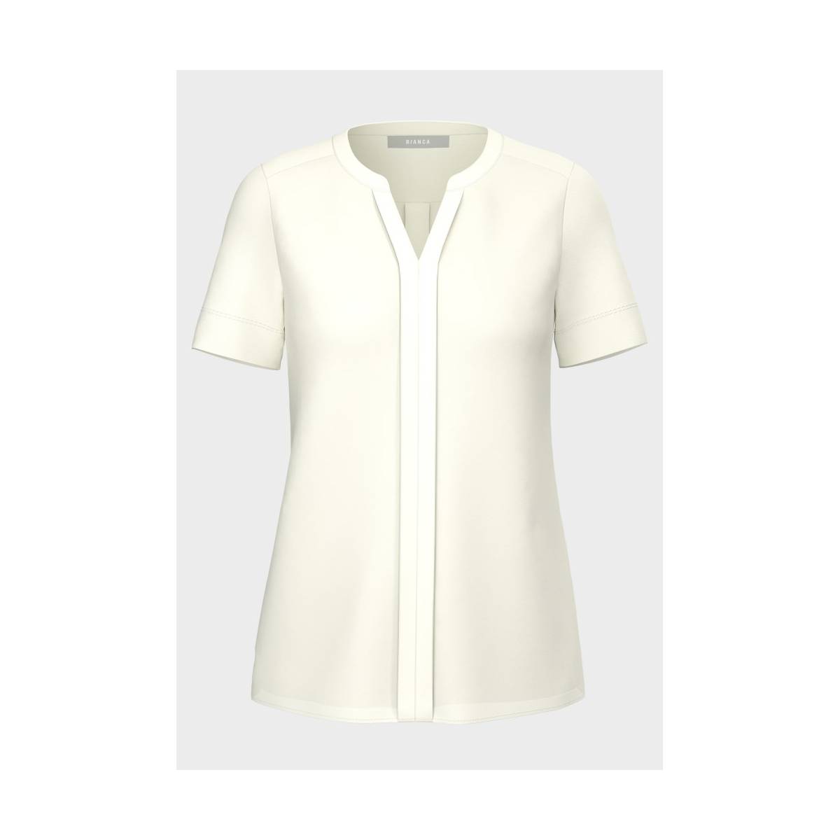 BIANCA  t shirts ecru -  model 36252 - Dameskleding t shirts ecru