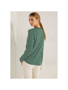 CECIL  t shirts groen/multi -  model b320671 - Dameskleding t shirts groen